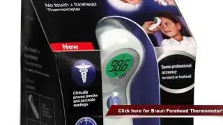 Braun NTF3000US Braun No Touch plus Forehead Thermometer Review