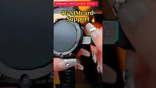 best budget round dial ⚡android smartwatch😍 #shorts #smartwatch