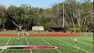 Adam Mihalek Kickoff from college/pro 35 yard line and -6 yards deep into the end zone with no wind.
