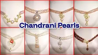 Chandrani Pearls Garia - Pearl Necklace Design - Pearl Earrings  #chandranipearls #pearlnecklace 