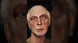 Ramses II. Facial reconstruction based on the pharaoh's mummy. #neuralnetwork #animated #shorts
