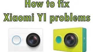 Fix sound, noise and lens focus issues of the Xiaomi Yi