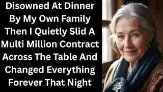 At dinner, my parents disowned me. I responded by sliding over my $6M contract.
