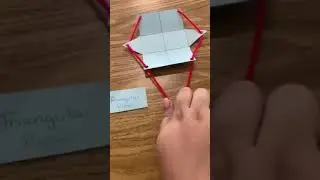 Triangular Prism and Rectangular Prism Pull-Up Net