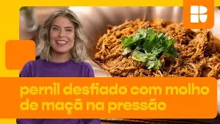 Pernil desfiado com molho de maçã | Rita Lobo | Cozinha Prática
