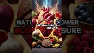 Top 10 Foods to Naturally Lower Blood Pressure & Support Heart Health! #hearthealth