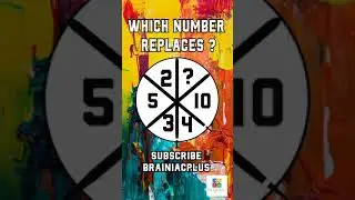 Logical math wheel | Simple puzzle | Can you try to solve this fun riddle | #shorts