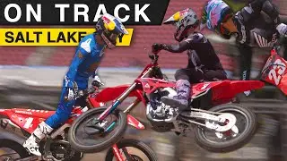 First Laps ft. Sexton, Lawrence | 2023 Salt Lake City Supercross