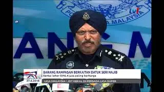 BARANG RAMPASAN BERKAITAN DATUK SERI NAJIB - RANTAI LEHER RM 6.4 JUTA PALING BERHARGA [27 JUN 2018]