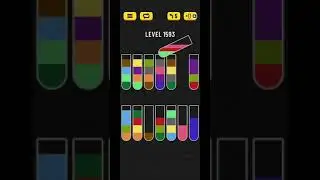 Water sort puzzle level 1593