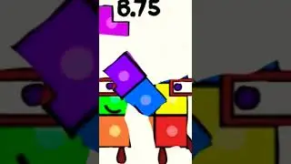 Tetris Numberblocks