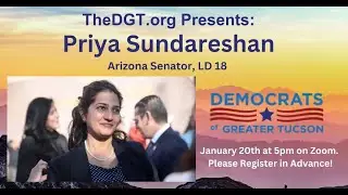 Arizona Senator Priya Sundareshan (D-LD18) Outlines Six Democratic Priorities