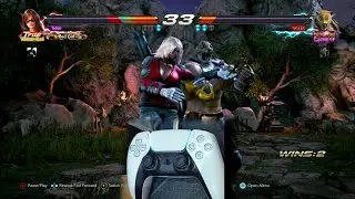 King's Handcam RDC Throw - Tekken 7