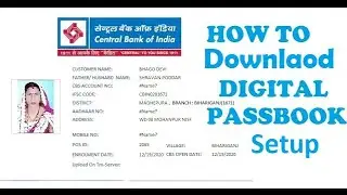 How To Dowload Digital Passbook Setup