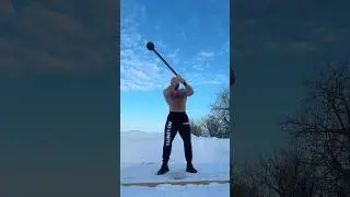 Без фильтров сегодня! Погода сказка, подарок #спорт #личность #kettlebell #motivation #fitness #gym