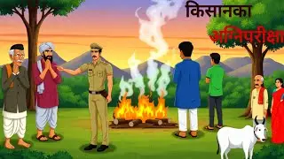 गरीब किसान की अग्निपरीक्षा | HINDI KAHANI | MORAL STORIE | BEDTIME STORY | CARTOON VIDEOS |KAHANIYA