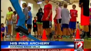 Local Church Teaches Public Students Archery