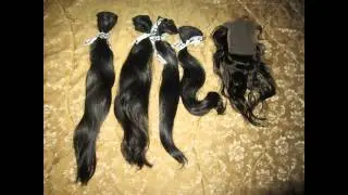 FILIPINO WAVY HAIR/VIRGIN CHINESE CLOSURE