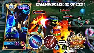 BUILD MARTIS TERSAKIT 2023||MARTIS PAKE BUILD INI OP BANGET - MLBB