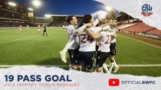 19 PASS GOAL | Watch the full move for Kyle Dempsey's goal versus Barnsley