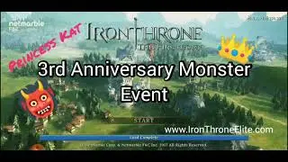 3rd Anniversary Event on Iron Throne