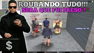 TROCAÇÃO NOS ROUBOS - SERA QUE FUI PRESO ? - BRASIL PLAY SHOX / GTA SAMP ANDROID PC 