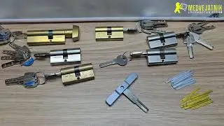 Herramienta profesional para cerraduras de cilindro TESA T60 Magkey.com.ua 
