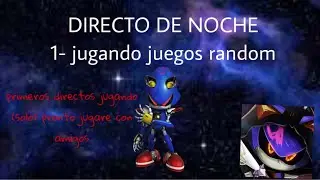 directo jugando con amigos a tdd