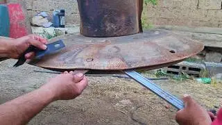 Anahtarsız -Tamburlu Çayır Biçme Makinesi Bıçak Değişimi