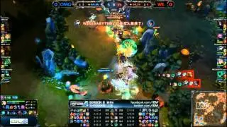 IEM Shanghai - OMG vs. WE - WeiXiao Quadra Kill