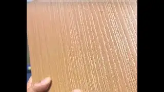 4D Touch Timber Aluminum--How to make it?