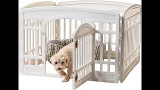 #PetPlaypenwithDoor,#DogPlaypen, #PuppyPlaypen,#SmallDogs, KeepPetsSecure,Easy Assemble#Customizable