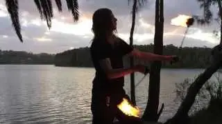 SLOW MOTION - FIRE SPINNING