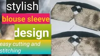 Stylish blouse sleeve design easy cutting and stitching|| sleeve design. 👌