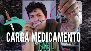 &iquest;Como CARGAR un MEDICAMENTO de una AMPULA? | Muy FACIL | Enfermeria