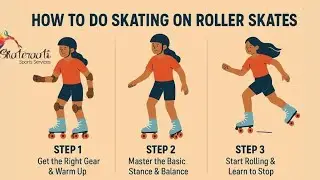 Full tutorial how to roller skate for beginner 
