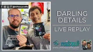 Stampin' Up! Darling Details Bundle Artisan Projects - LIVE REPLAY