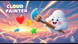 📚The Cloud Painter ☁️ | Bedtime Story for Kids | Cozy Corner Tales