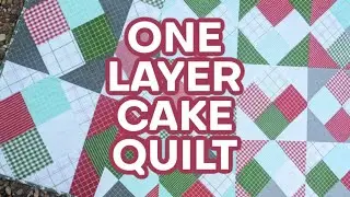 Simple to Sew Layer Cake Quilt