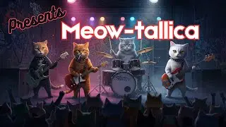 The Ultimate Cat Metal Anthem Cats Sing Metal? Meow-tallica &ndash; Enter Kitten