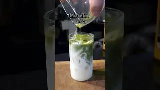 C&ocirc;ng thức Matcha Latte đơn giản, hợp vị #shorts