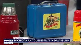 🎥 Michigan Antique Festival Returns to Davisburg! | Live on FOX 2 Detroit with Director Matt Edens
