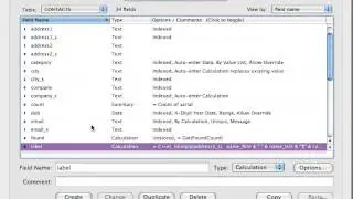 FileMaker Tutorial - 137 - Fixing the Label Calculation