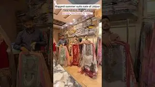 Biggest summer suits sale in jaipur near mew nahargarh rd 📍 #shorts #summersale