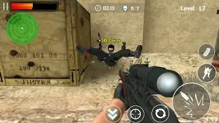 SWAT Shooter Android Gameplay