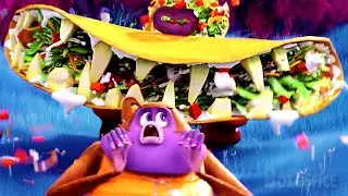 Angriff des Tacodile Supreme | Wolkig mit Aussicht auf Fleischbällchen 2 | German Deutsch Clip