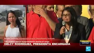 Supremo de Venezuela designa a Delcy Rodr&iacute;guez como presidenta interina: &iquest;c&oacute;mo reacciona la gente?