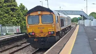 I saw GBRF 66792 on hire to colas rail @ LLE with 3 tones on route learning crossover with 197010
