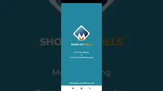 Show My Bills Counter Sale Billing Details