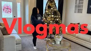 Vlogmas, день 5 | Пытаюсь привести свою жизнь в порядок! Спортзал, новогодняя ёлка и семья в дороге